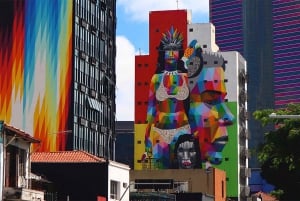 São Paulo: 2,0 godziny - sztuka uliczna Pinheiros i doświadczenie ze sprayem