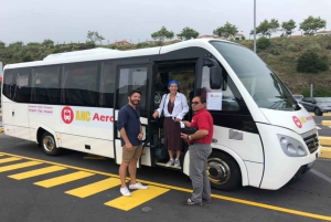 Luchthaven Ponta Delgada: Bus van/naar Vila Franca do Campo