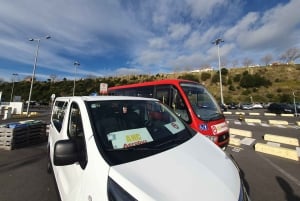 Luchthaven Ponta Delgada: Bus van/naar Vila Franca do Campo