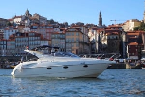 Porto: 6 Bridges Yacht Cruise med vin og snacks