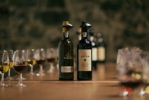 Oporto: Visita a la Bodega de Cálem, Museo Interactivo y Cata de Vinos