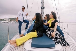 Porto: Charming Sailboat Cruise with Port Wine,Sunset Option