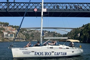 Porto: Charming Sailboat Cruise with Port Wine,Sunset Option