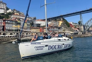 Porto: Charming Sailboat Cruise with Port Wine,Sunset Option