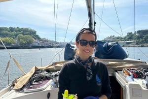 Porto: Charming Sailboat Cruise with Port Wine,Sunset Option