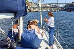 Porto: Charming Sailboat Cruise with Port Wine,Sunset Option