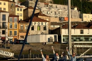 Porto: Charming Sailboat Cruise with Port Wine,Sunset Option