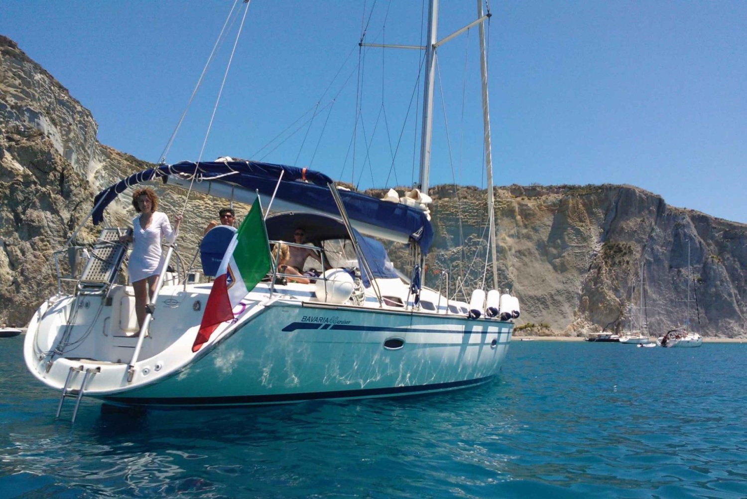 Porto San Paolo: Tavolara-saaren purjeveneristeily lounaalla