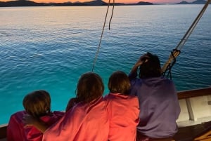 Porto San Paolo: Aperitivo al tramonto in crociera d'epoca a Tavolara