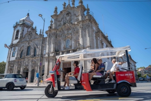 Porto: Tuk-Tuk-tur Tuk-Tuk-tur, guidad kryssning på floden Douro och vinprovning