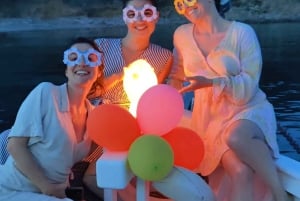 Porto-Vecchio: aperitif vid solnedgången till havs