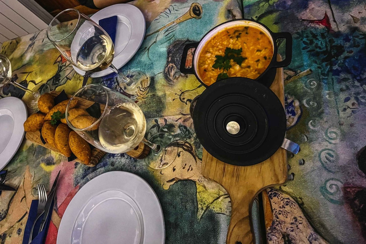 Oporto: tour de cena a pie con restaurantes familiares