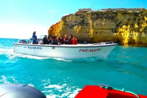 Portugal: 2 timers bådtur til Benagil-hulen