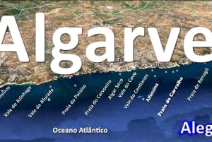 Portugal: 2 timers bådtur til Benagil-hulen