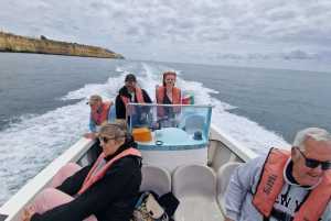 Portugal: 2 timers bådtur til Benagil-hulen