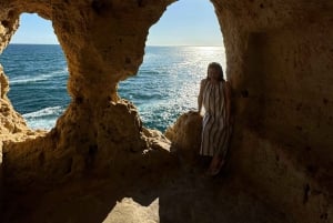 Privétour met gids naar de Algarve en de grot van Benagil vanuit Lissabon