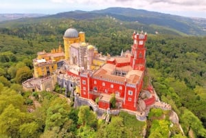 Privado Lisboa:Sintra>Quinta Regaleira>Pena Palace>Cascais