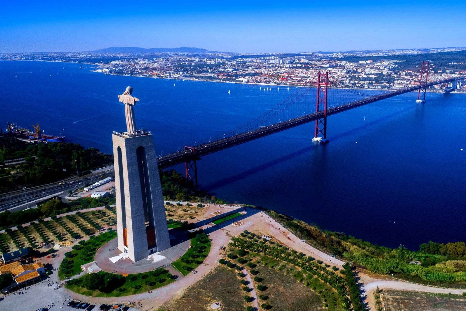 Lissabon-tur: Cristo Rei, Belém, São Jorge-slottet, 360° utsikt.