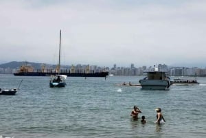 Santos & Guarujá: Private Speedboat Tour with Food & Drinks