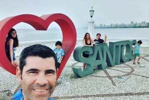 Santos privat udflugt på land: Heldagsoplevelse i byen