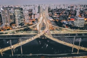 Santos Landutflykt: Sightseeing och flygplats i Sao Paulo