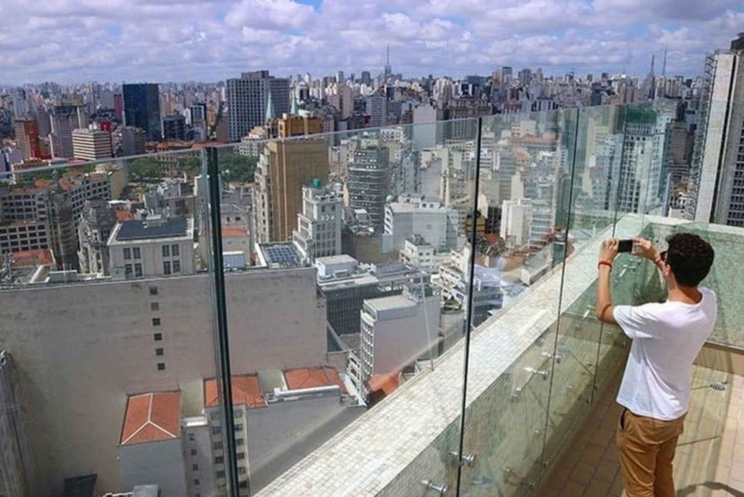 São Paulo: Rundvandring i centrum med inträde till Farol Santander