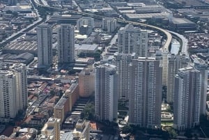 San Paolo: tour privato in elicottero con trasferimento
