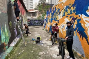 São Paulo : visite à vélo de l'art de la rue
