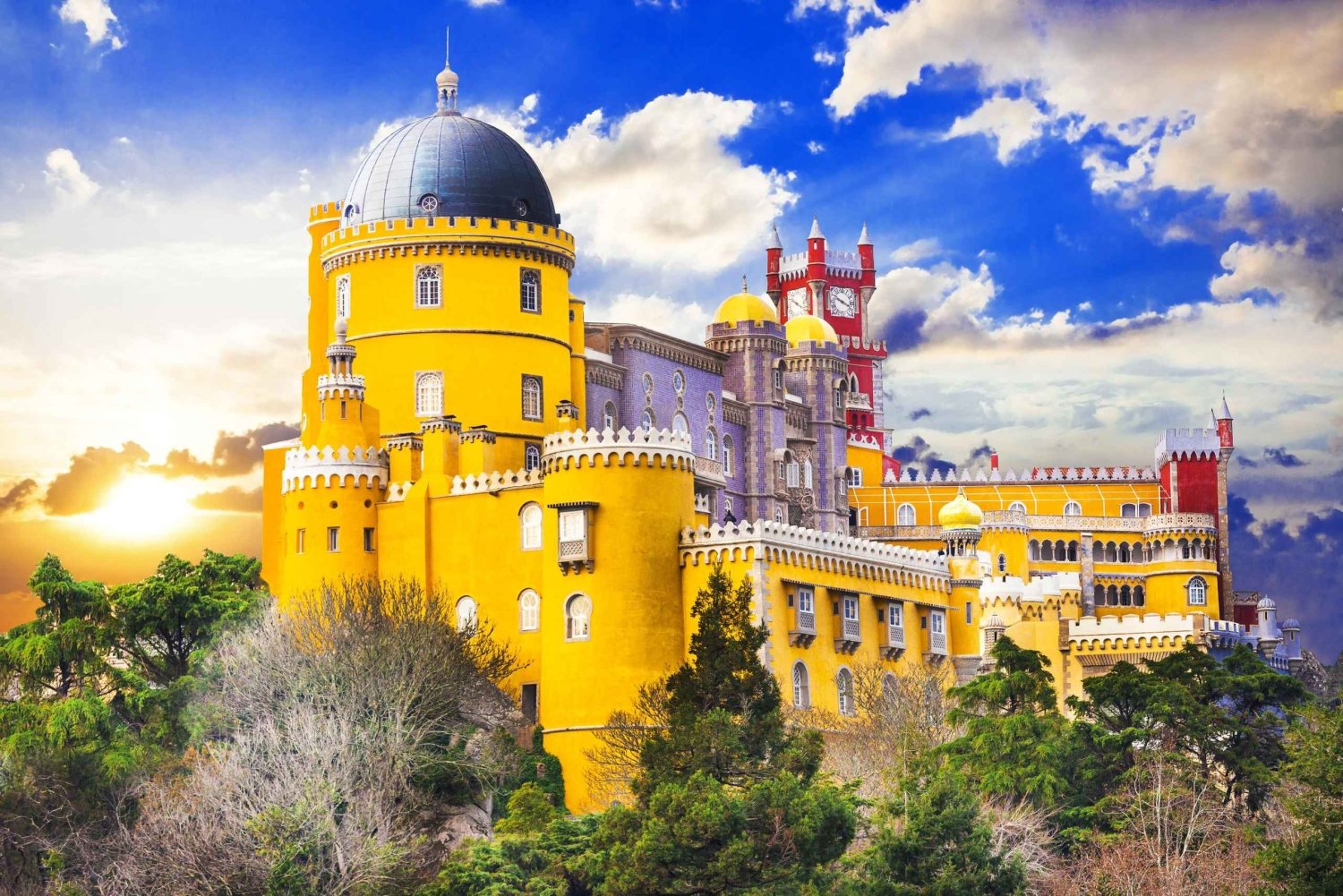 Sintra: Palazzo Pena, Regaleira, Cabo da Roca e Cascais