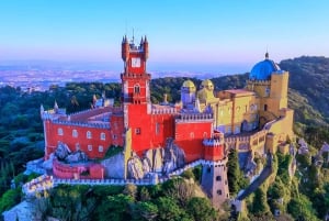 Sintra: Pena-paleis, Moorse burcht, Cabo da Roca & Cascais
