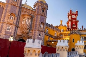 Sintra: Pena-paleis, Moorse burcht, Cabo da Roca & Cascais
