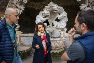 Sintra:,Pena-palasset, Quinta da Regaleira, Monserrate-palasset