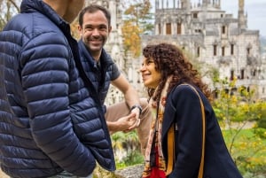 Sintra:,Pena-palasset, Quinta da Regaleira, Monserrate-palasset