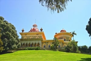 Sintra:,Pena-palasset, Quinta da Regaleira, Monserrate-palasset