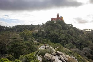 Sintra:,Pena-palasset, Quinta da Regaleira, Monserrate-palasset
