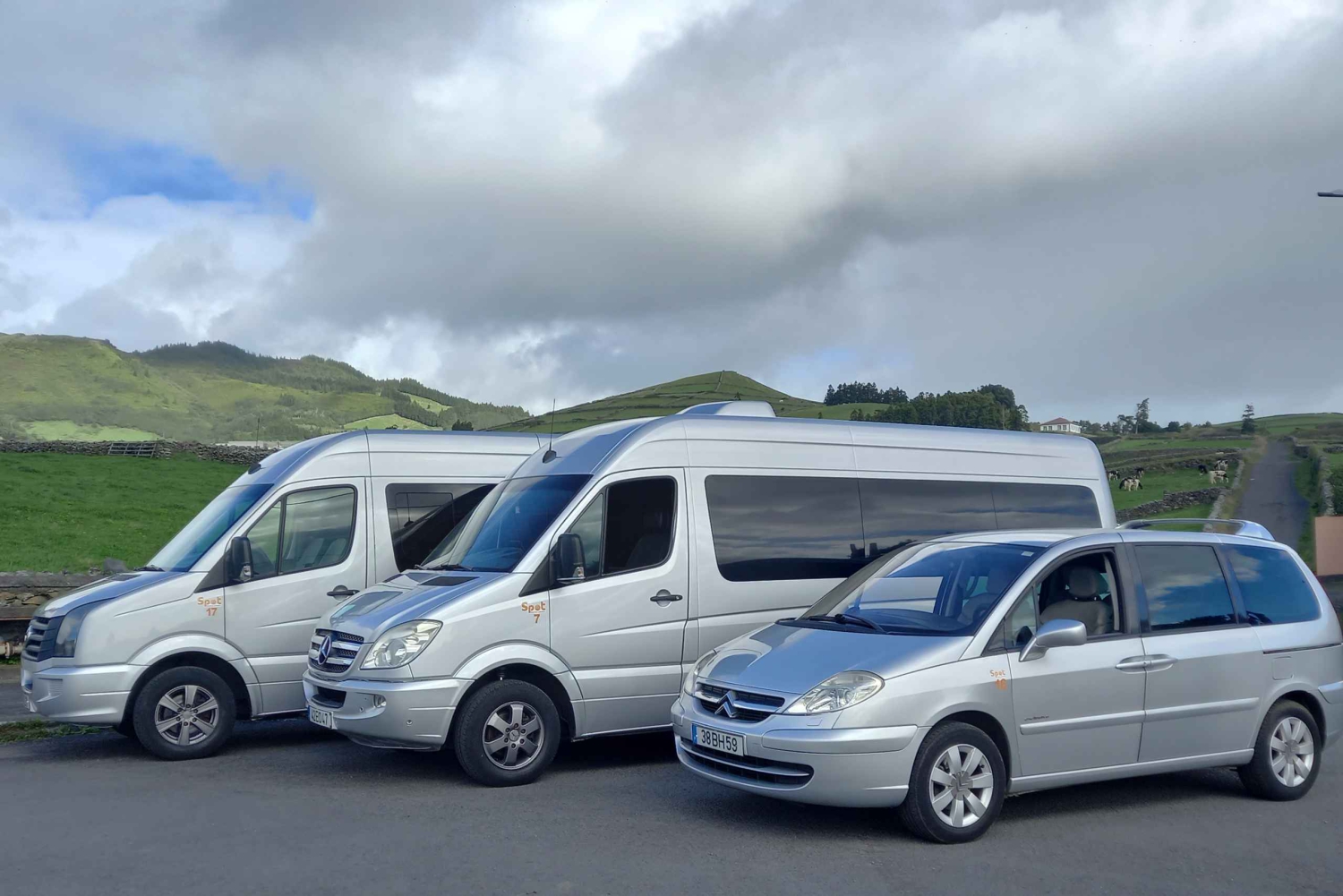 Flyplasstransport til Terceira Island
