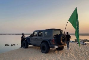 Al Hasa: Jeepsafari vid den gula sjön