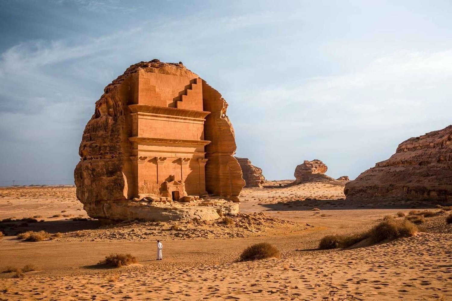 AlUla: Hegra, Elefantklippen og gamle bydel – dagstur