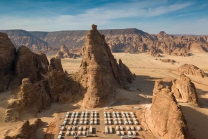 AlUla : Visite de Madain Saleh, du Rocher de l'Éléphant et de Jabal Ikmah