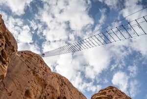 Climb up the new AlUla Stairway into the sky