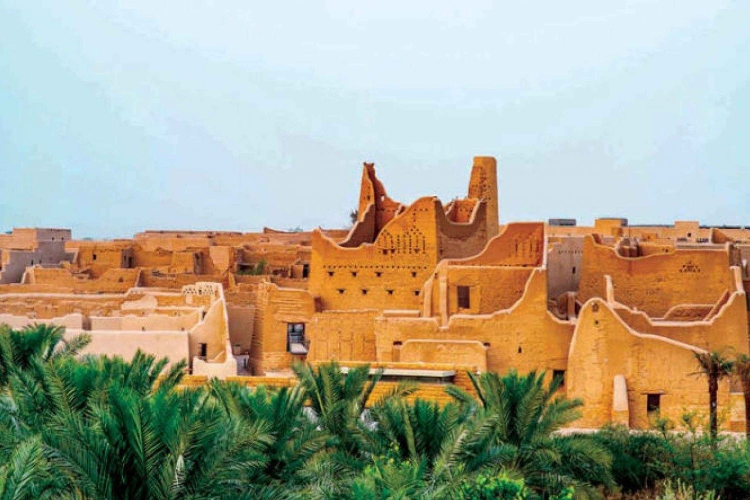 Diriyah: distretto di Al-Turaif, terrazza e cena di Al-Bujairi