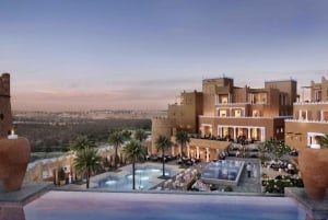 Diriyah: Distrito de Al-Turaif, Terraza y Cena de Al-Bujairi