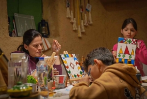 Diriyah: Workshop de arte Asiri com um artista local