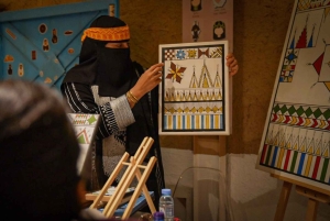 Diriyah: Workshop de arte Asiri com um artista local