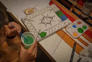 Diriyah: Workshop de arte Asiri com um artista local