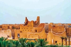 Riyadh Diriyah: Geführte Tour mit Museums- und Marktbesuch