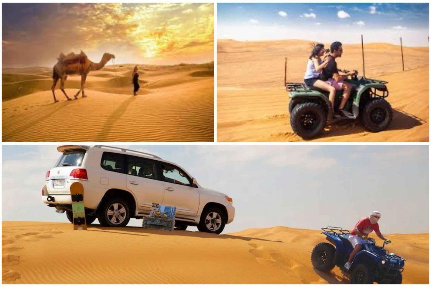 Doha Premium Desert Safari with Quad bike & Camel Ride