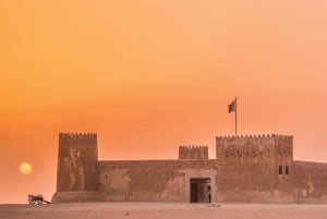 Doha : Yksityinen Pohjois-Qatar-kierros, Zubaran linnoitus ja mangrovemetsät