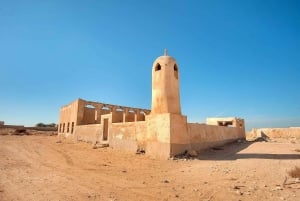 Doha : Yksityinen Pohjois-Qatar-kierros, Zubaran linnoitus ja mangrovemetsät