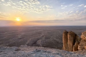 Edge of The World Riyadh Hiking,CamelRide,Cave Visit&Dinner